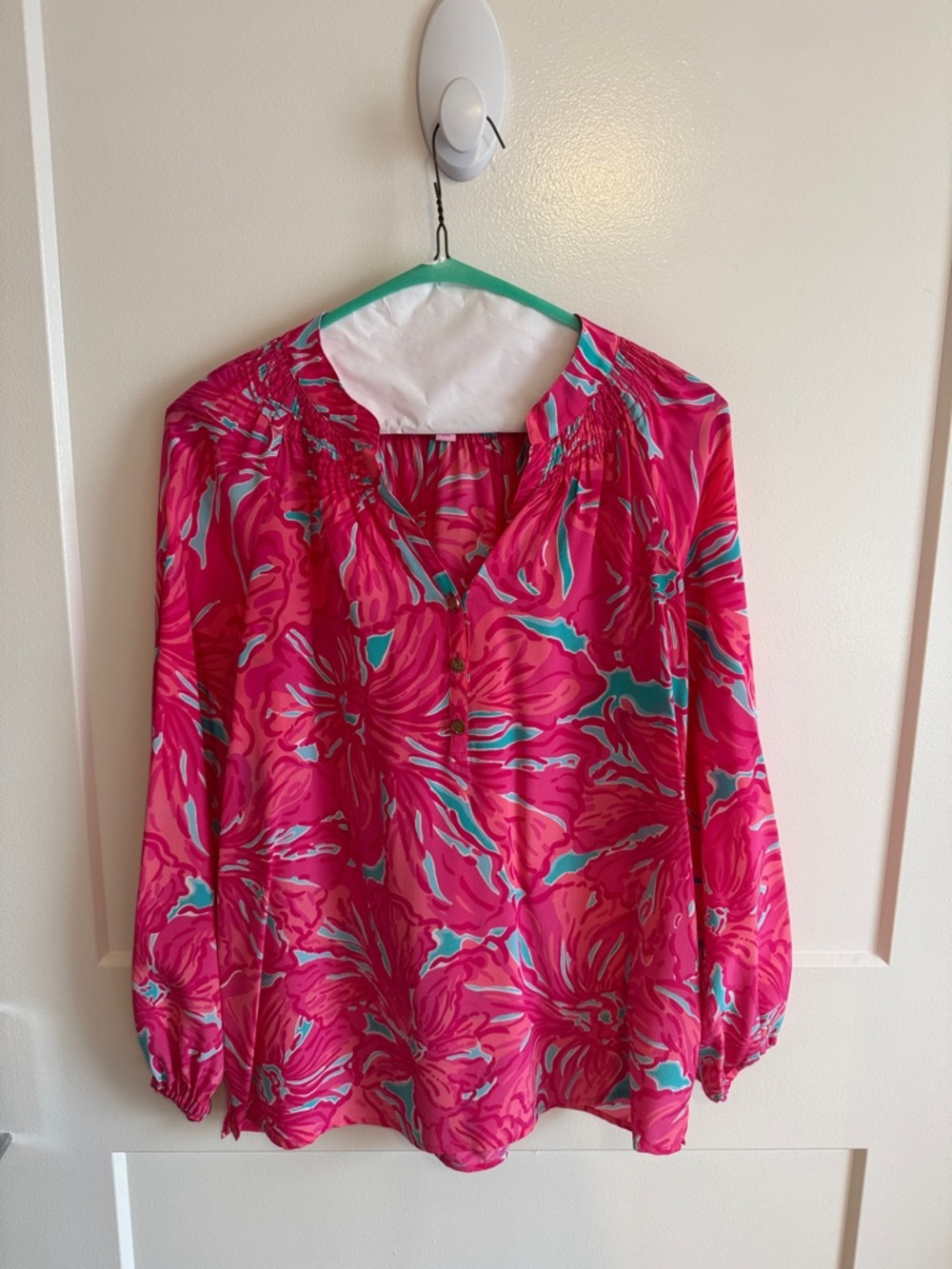 Lilly Pulitzer Silk Elsa Blouse